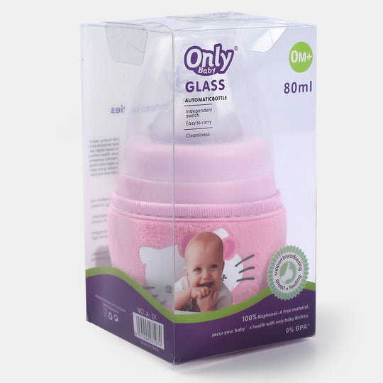 Only Baby Glass Feeding Bottle | 80ml