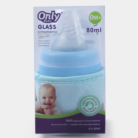 Only Baby Glass Feeding Bottle | 80ml