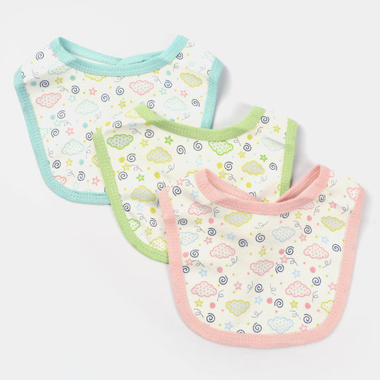 Cotton Bibs Pack of 3