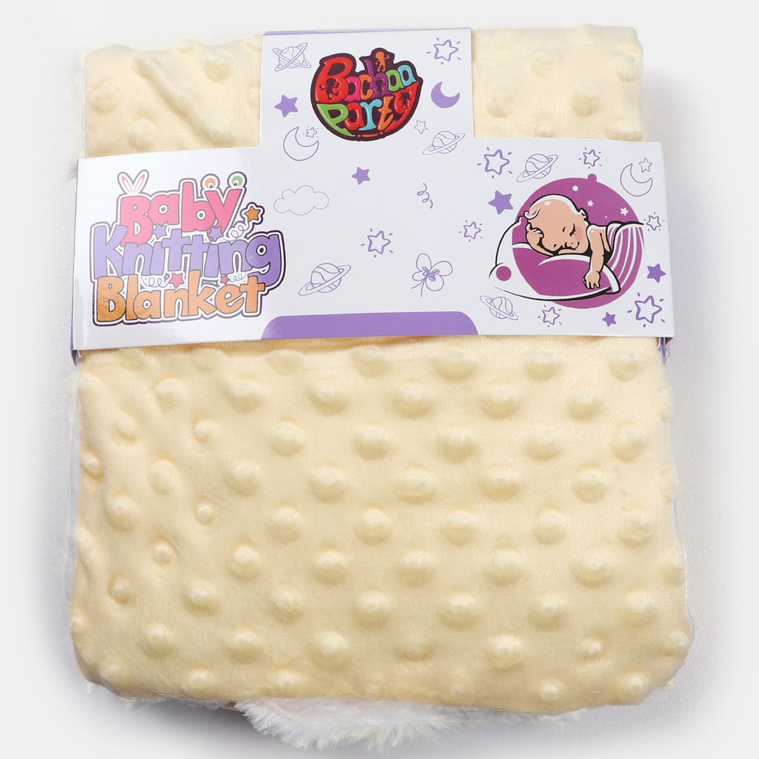 Wrapping Blanket Minky Dot + Fur