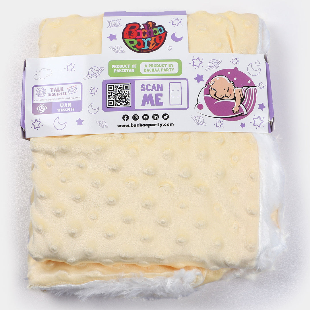 Wrapping Blanket Minky Dot + Fur