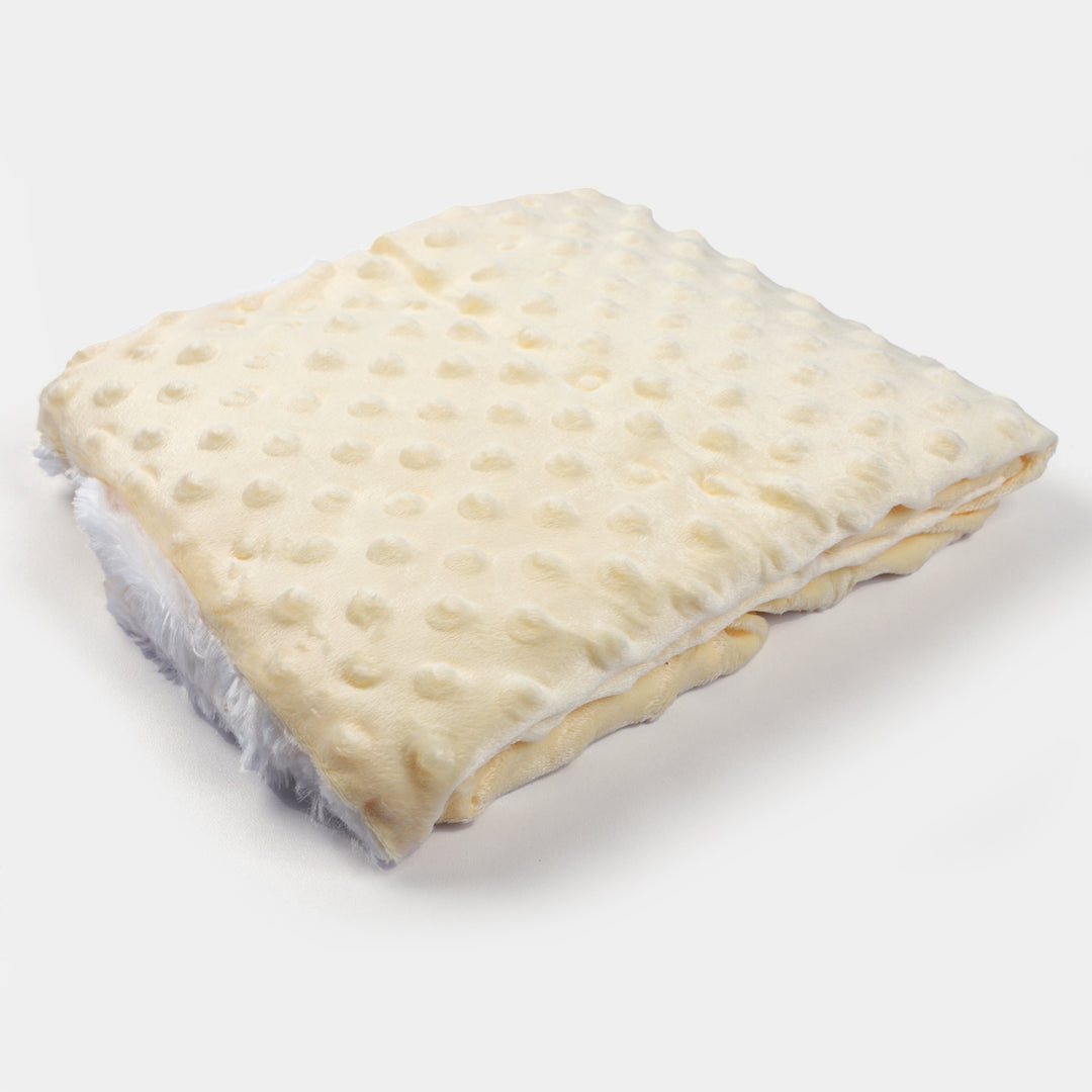 Wrapping Blanket Minky Dot + Fur