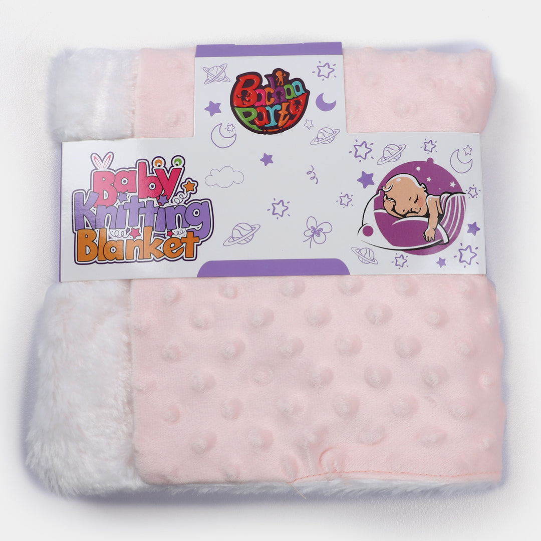 Wrapping Blanket Minky Dot + Fur