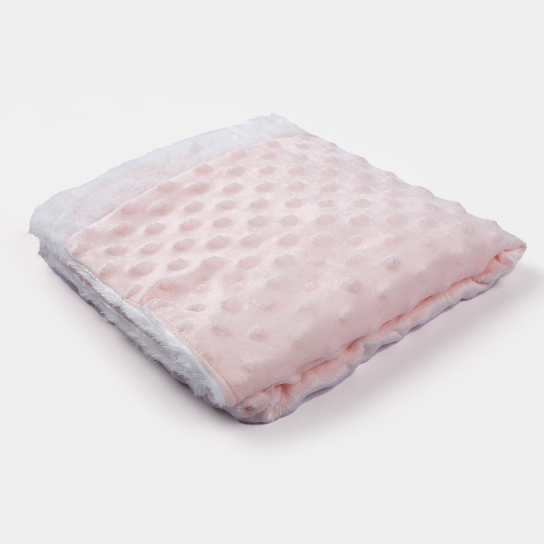 Wrapping Blanket Minky Dot + Fur