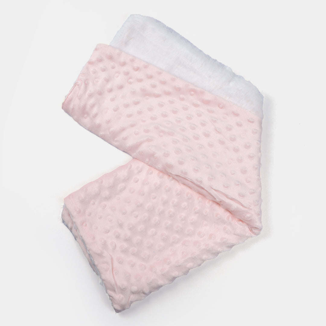 Wrapping Blanket Minky Dot + Fur