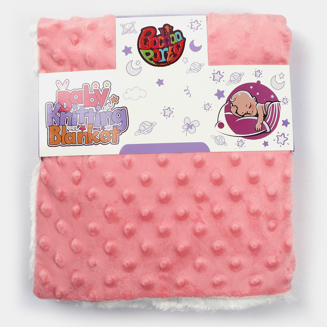 Wrapping Blanket Minky Dot + Fur