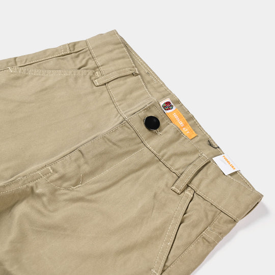 Boys Cotton Twill Short cargo -Sand