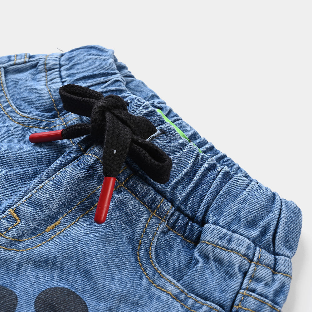 Infant Boys Denim Short Original-Mid Blue