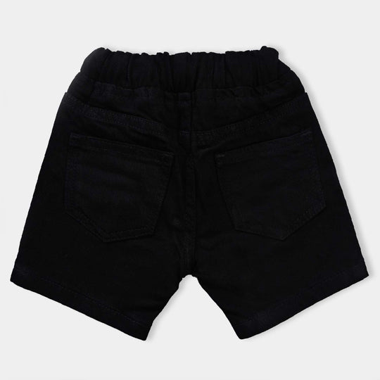 Infant Boys Denim Short Original-BLACK