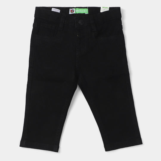 Infant Boys Denim Stretch Pant Basic - Black