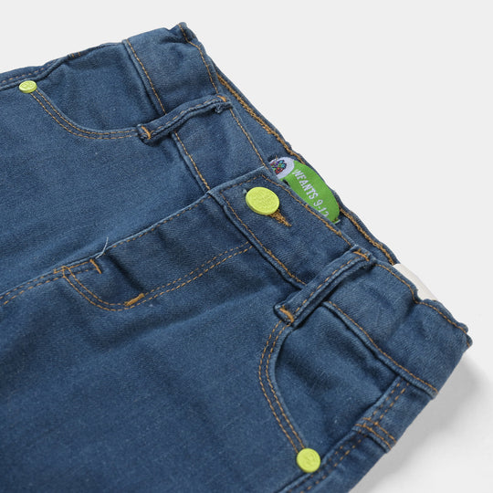 Infant Boys Denim Stretch Short  Mid | Blue