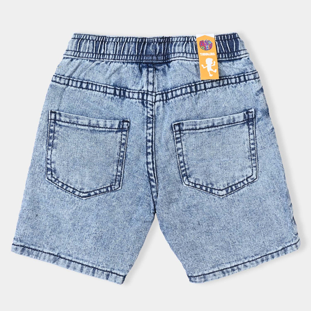 Boys Denim rigid Short One More level-R. Blue