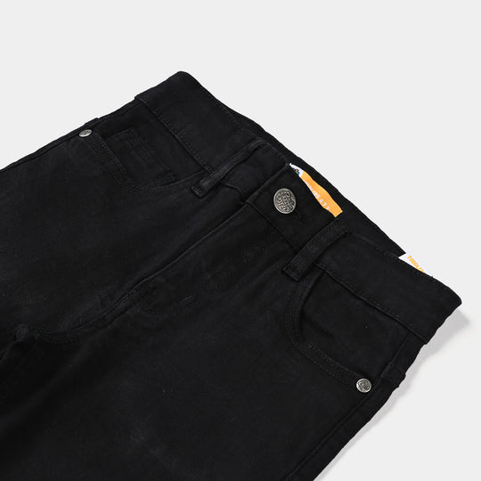 Boys Denim Stretch Pant Basic | BLACK