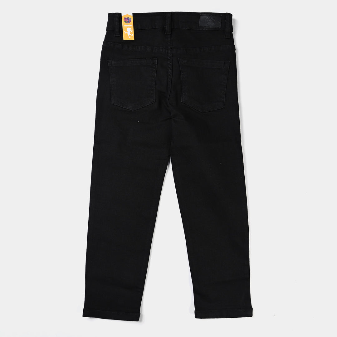 Boys Denim Stretch Pant Basic | BLACK