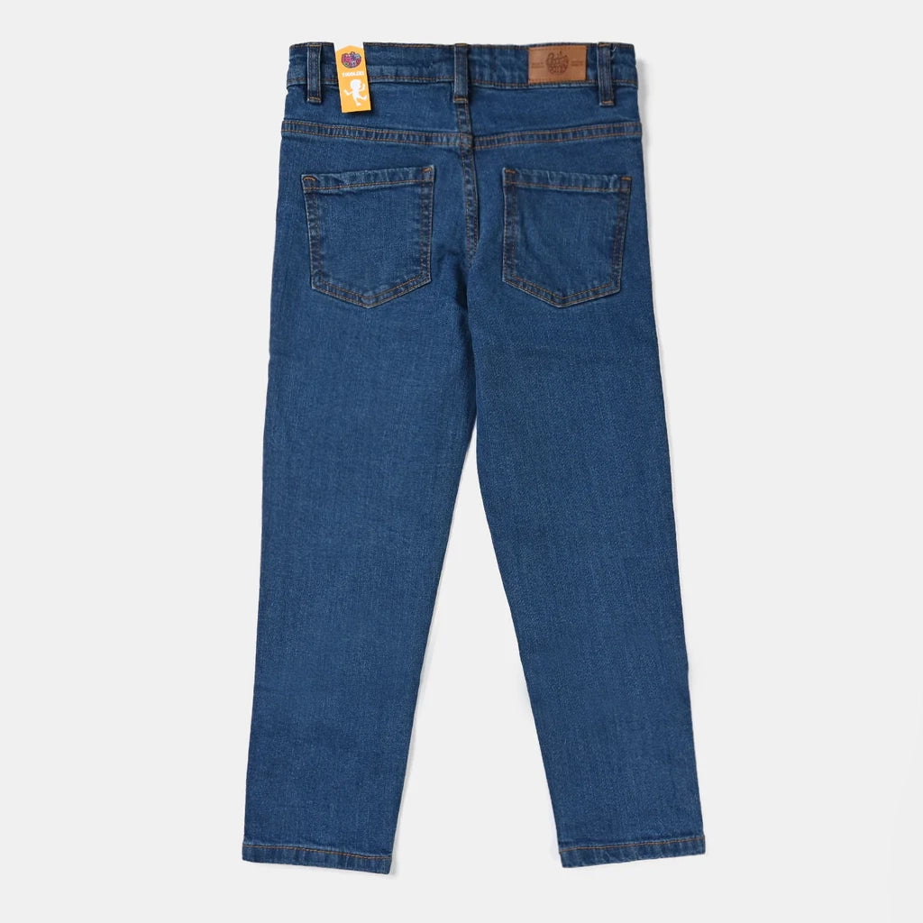 Boys Denim Stretch Pant Basic | Mid BLUE