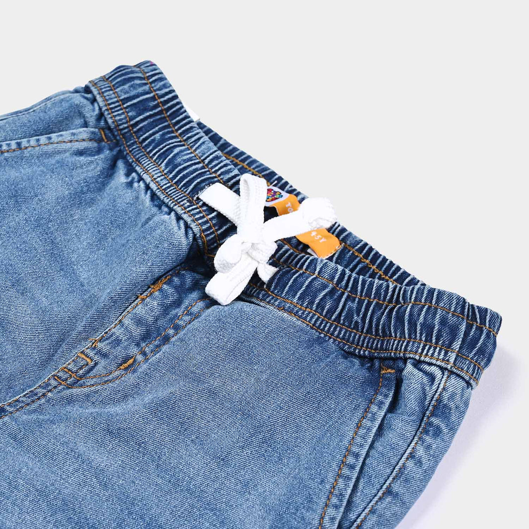 Boys Denim Stretch Pant Future-Mid Blue