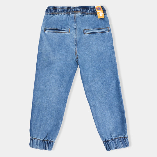 Boys Denim Stretch Pant Future-Mid Blue