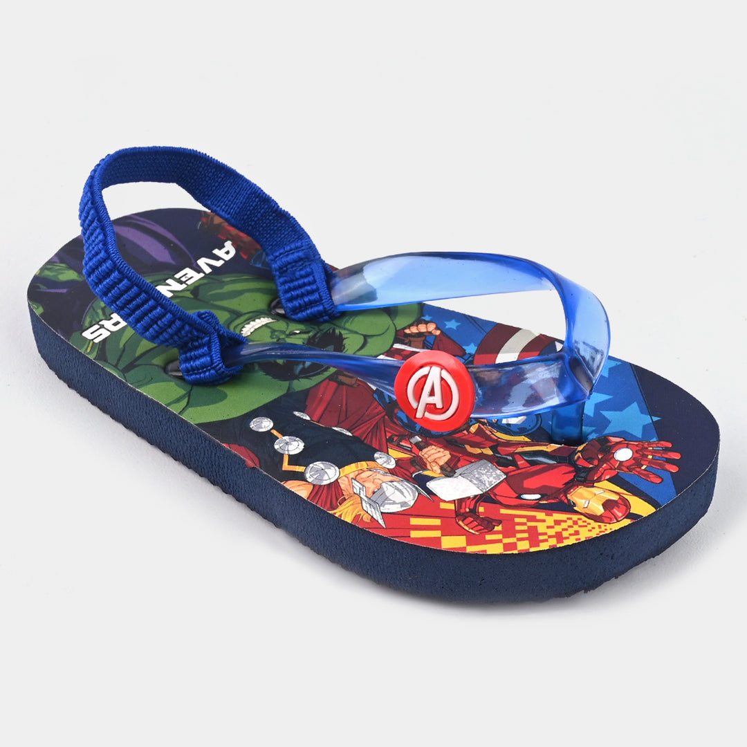 Boys Slipper AHC-057 -NAVY