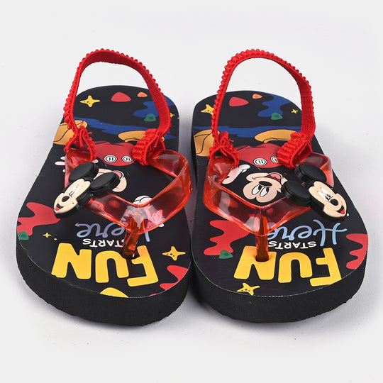 Boys Slippers AHC-078 -BLACK