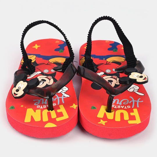 Boys Slippers AHC-078 -Red