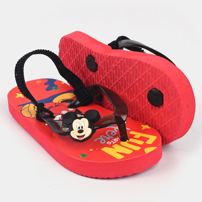 Boys Slippers AHC-078 -Red
