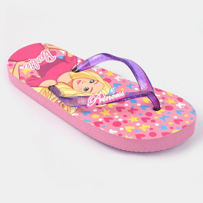 Girls Rubber Slipper AHC-056-L. Pink