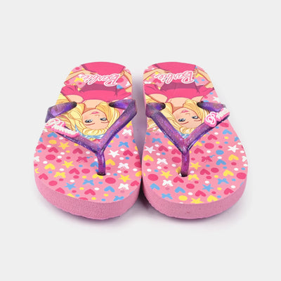 Girls Rubber Slipper AHC-056-L. Pink