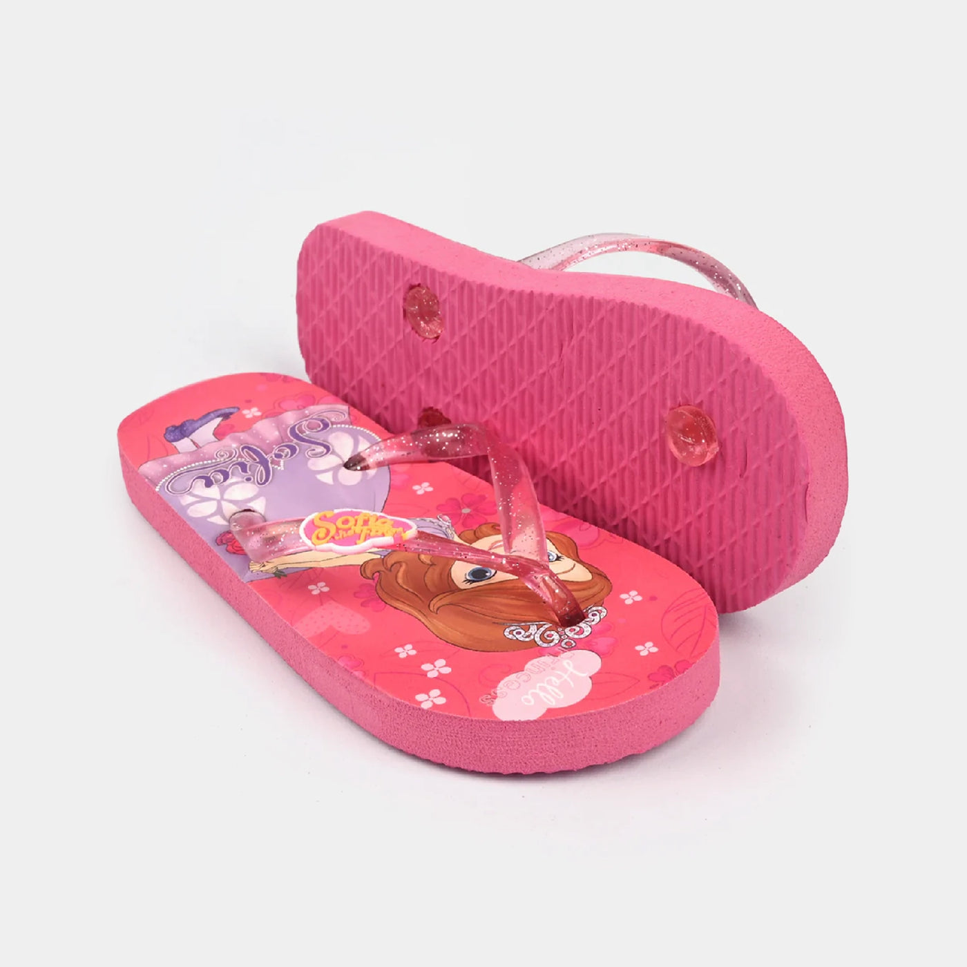 Girls Slippers AHC-063-D. PINK