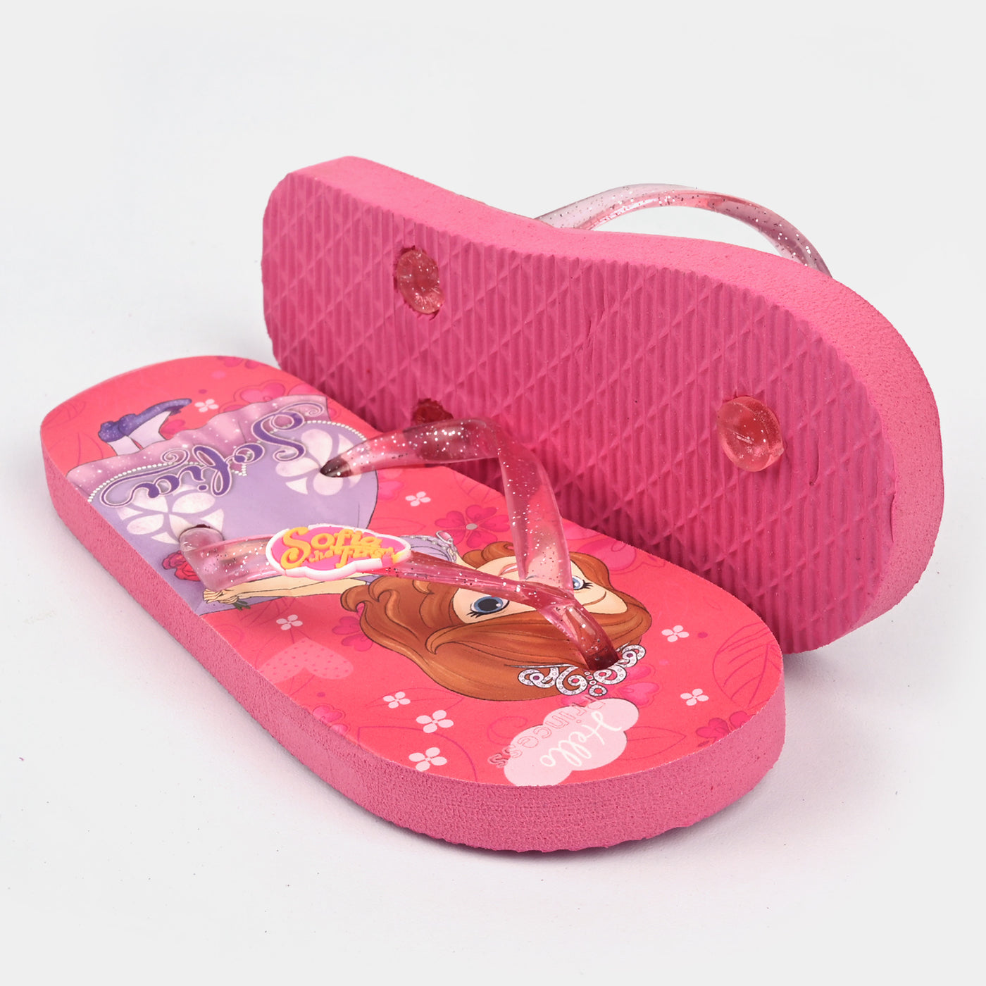 Girls Slippers AHC-063-D. PINK