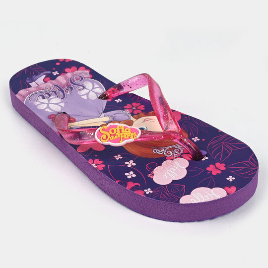 Girls Slippers AHC-063-Purple