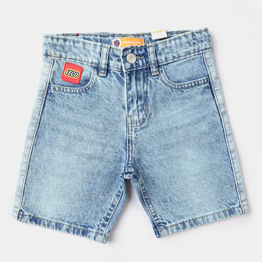 Boys Denim rigid Short Lego-Mid Blue