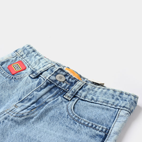 Boys Denim rigid Short Lego-Mid Blue