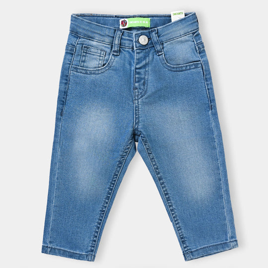 Infant Boys Denim Stretch Pant Basic - Ice Blue