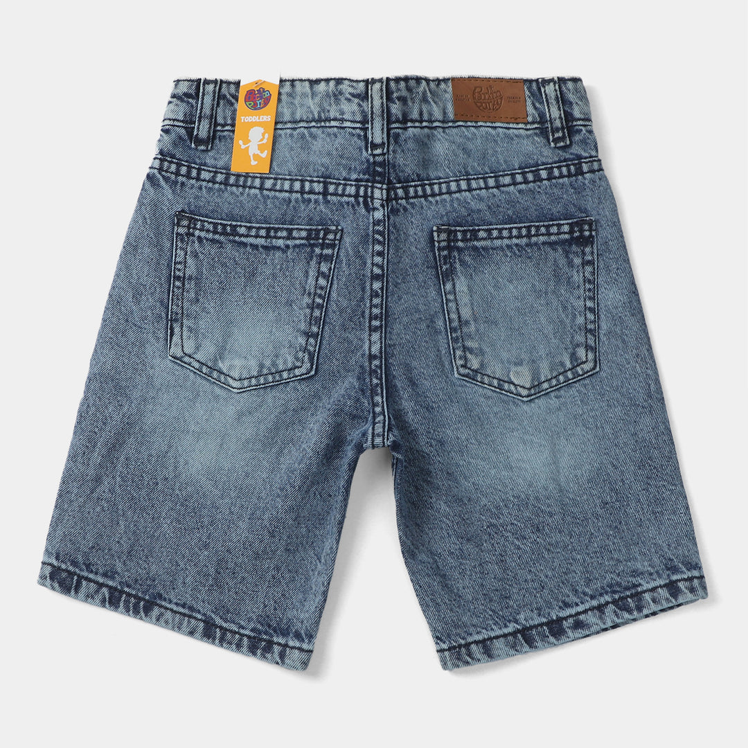 Boys Denim rigid Short Lets -R. Blue