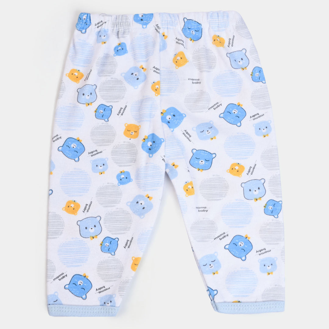 Infant Unisex Cotton Pajama Pack of 2PCs