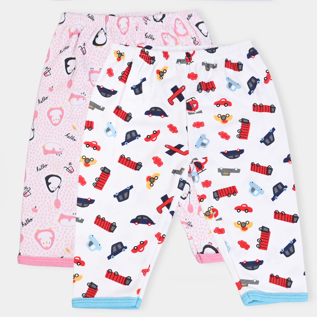 Infant Unisex Cotton Pajama Pack of 2PCs