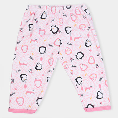 Infant Unisex Cotton Pajama Pack of 2PCs