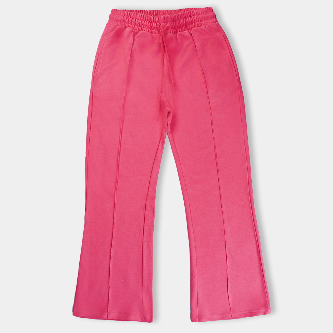 Teens Girls Fleece Knitted Trouser Hot Pink