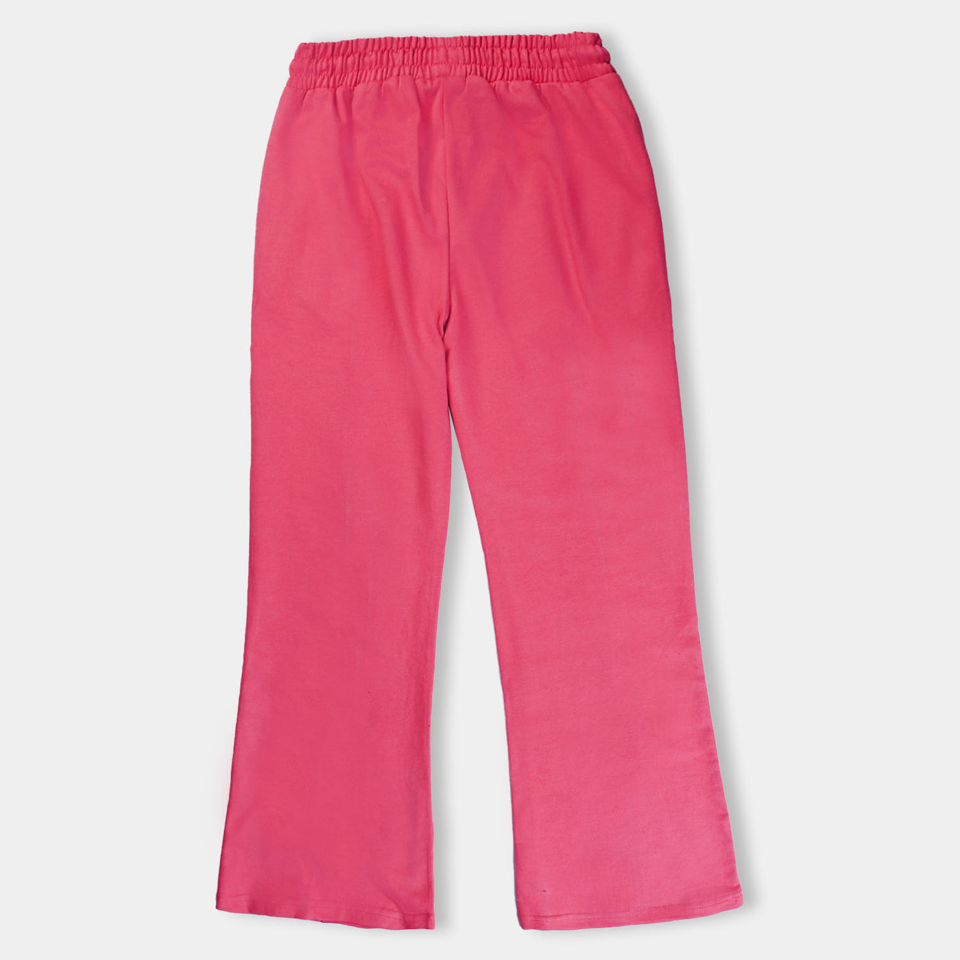 Teens Girls Fleece Knitted Trouser Hot Pink