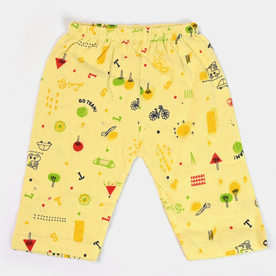 Infant Unisex Cotton Pajama Pack of 3PCs