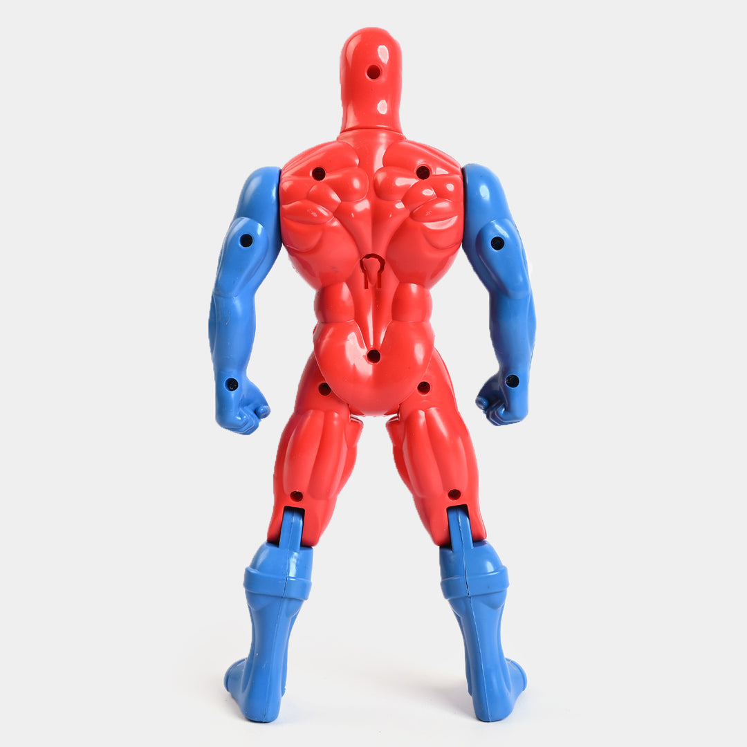 Action Hero Figure Model Toy With Light | 10"