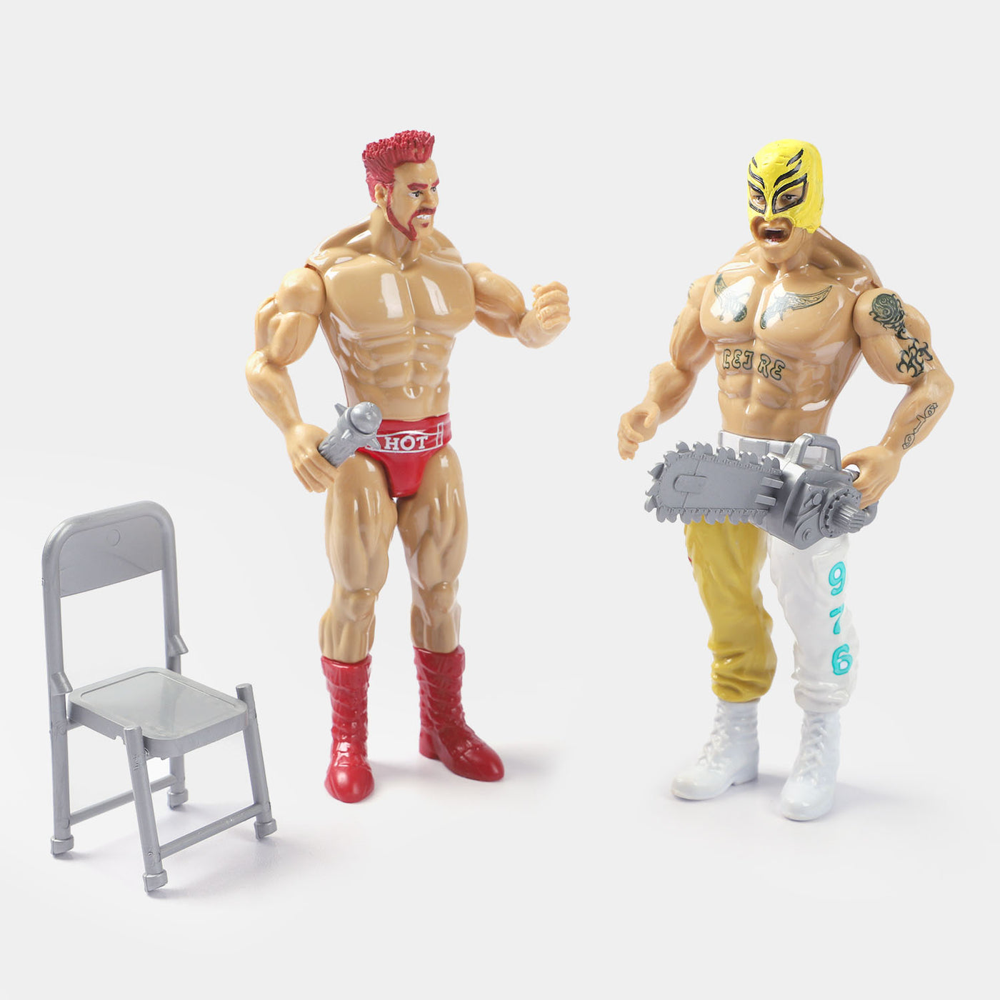 Wrestling Figure Set Toy For Kids