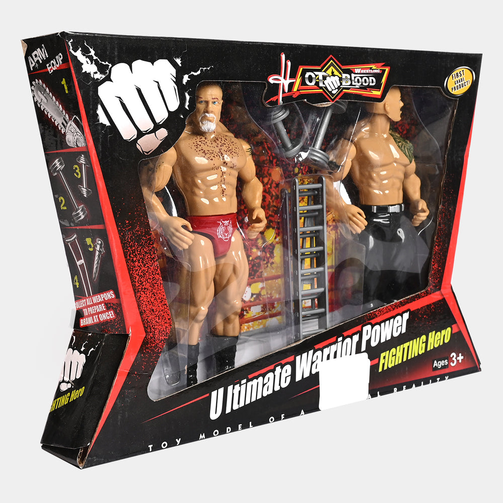 Wrestling Figure Set Toy For Kids