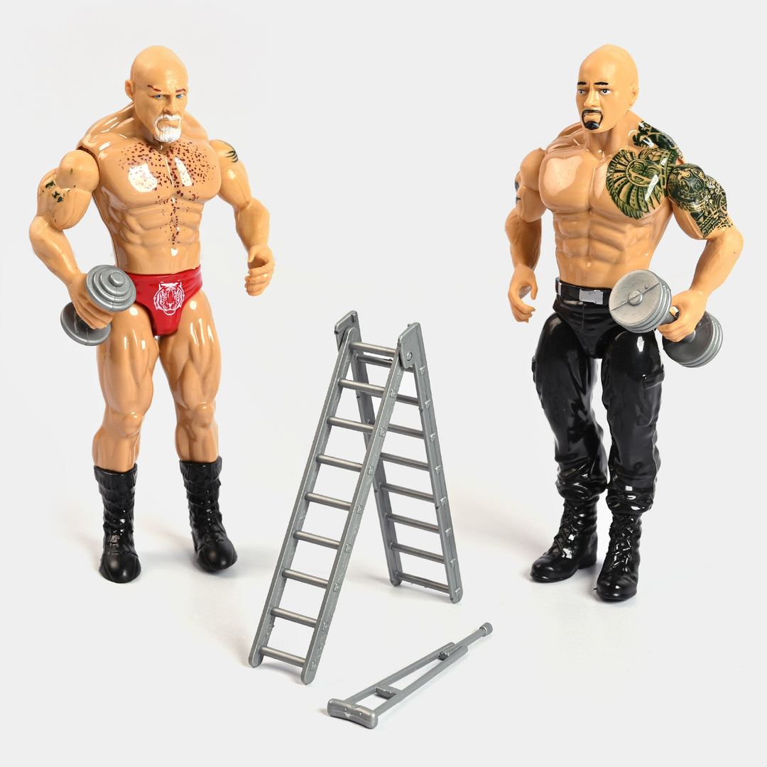 Wrestling Figure Set Toy For Kids