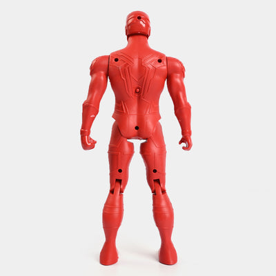 Action Hero Figure Model Toy With Light | 12"