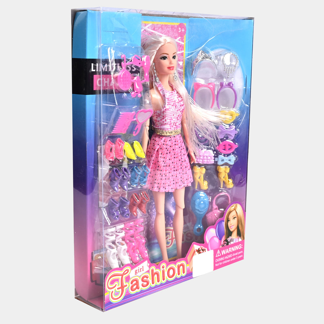 Fashion Doll Play Set For Girls