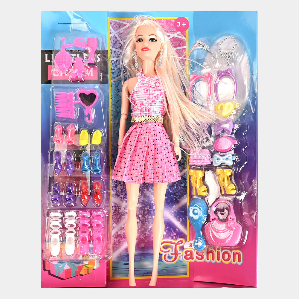 Fashion Doll Play Set For Girls