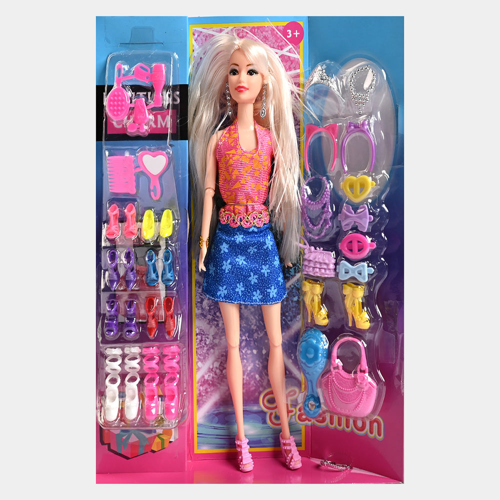 Fashion Doll Play Set For Girls