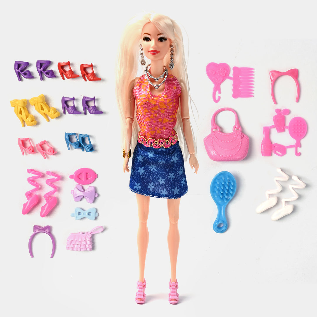 Fashion Doll Play Set For Girls