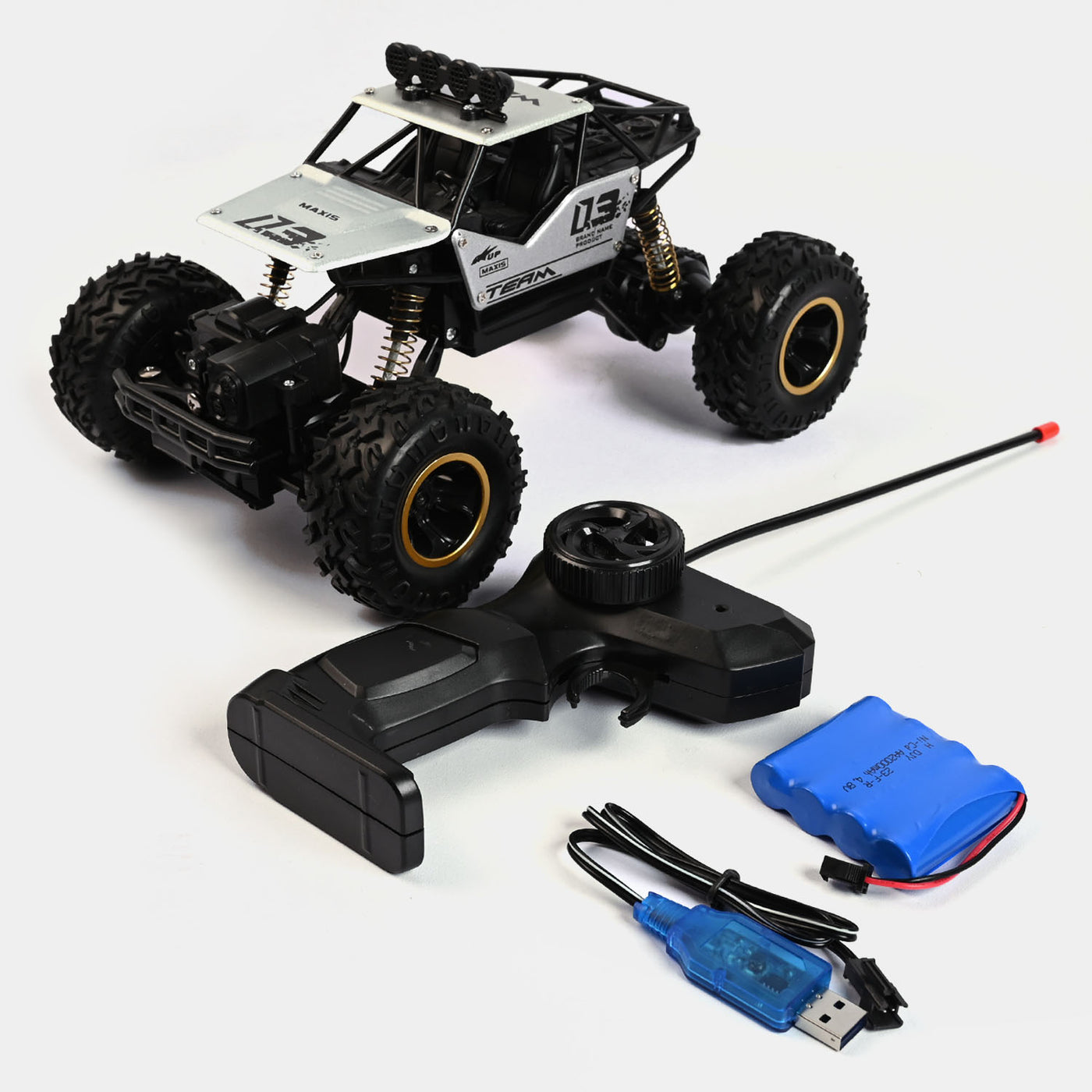 Rock Crawler Jeep | Silver